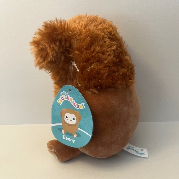 NWT Benny the Tinsel Hair Bigfoot Squishmallow - Picture 3 of 4